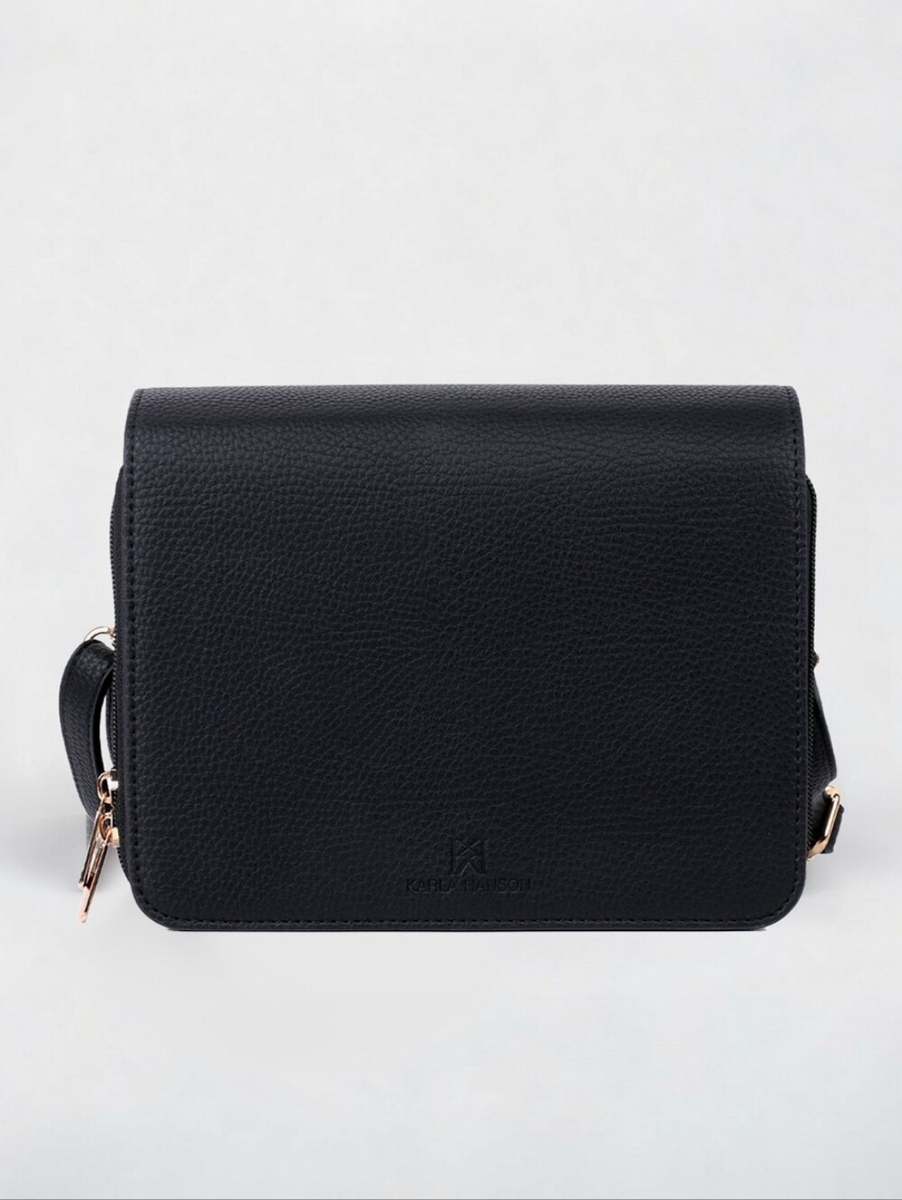 Karla Hanson Madison Small Crossbody Bag Black